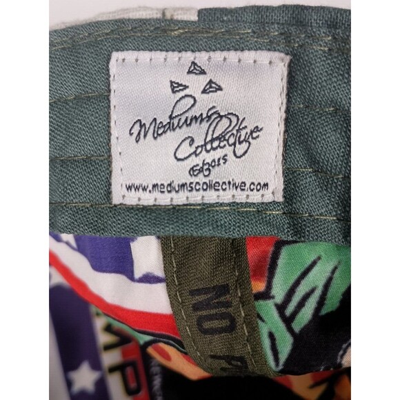Mediums Collective Hempfest Green Cap Hat Bring Them Home Clean Adjustable Back - Picture 7 of 9